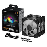 ASUS TR120 TUF Gaming ARGB Case Fan – 3-Pack, Black