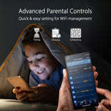 راوتر ألعاب ASUS (TUF AX5400) ثنائي النطاق بتقنية WiFi 6 - 5 جيجاهرتز (4804 ميجابت في الثانية) / USB 3.2 / منفذ WAN جيجابت / منفذ LAN جيجابت