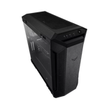 علبة ألعاب ASUS TUF Gaming GT501VC ATX متوسطة الحجم - أسود
