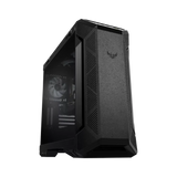 علبة ألعاب ASUS TUF Gaming GT501VC ATX متوسطة الحجم - أسود