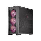 ASUS Tuf Gaming GT302 ARGB ATX Mid Tower Case Left Side Tempered Glass 4x ARGB Fans - Black