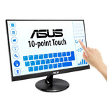 شاشة لمس ASUS VT229H مقاس 22 بوصة بتقنية IPS ودقة FHD ومكبر صوت، قابلة للتثبيت على الحائط