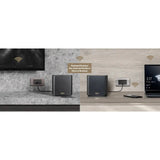 ASUS (XT8) ZenWi-Fi AX6600 Whole Home Tri-Band Mesh WiFi 6 - 5GHz (1201 Mbps) / USB 3.1 Gen 1 / Gigabit WAN / Gigabit LAN