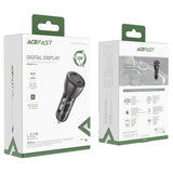 Acefast B6 63W Car Charger – Dual Port Fast Charging Adapter