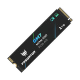 Acer Predator GM7 1TB NVMe 1.4 PCle Gen 4x4 M.2 SSD Read Speed Upto 7400MB/s Write Upto 6500MB/s
