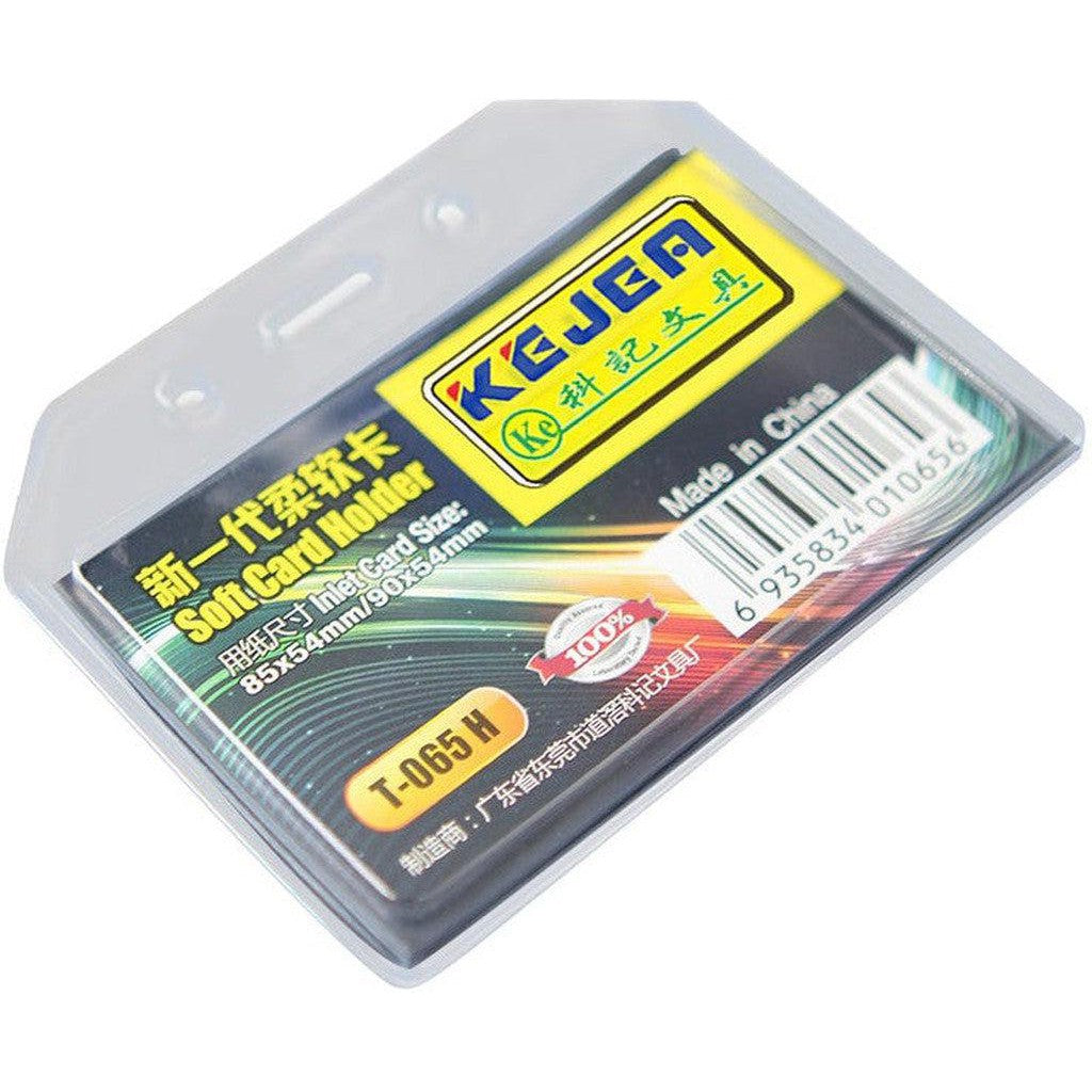 Acrylic Id Card Holder Clear Badge Holder T-065H-Cards And Id-Other-Star Light Kuwait