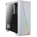 Aerocool Cylon RGB ATX Mid Tower Case - White