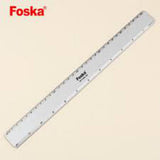 Aluminium Ruler Striped 30 Cm Rf1604-30-Accessories And Organizers-Foska-Star Light Kuwait