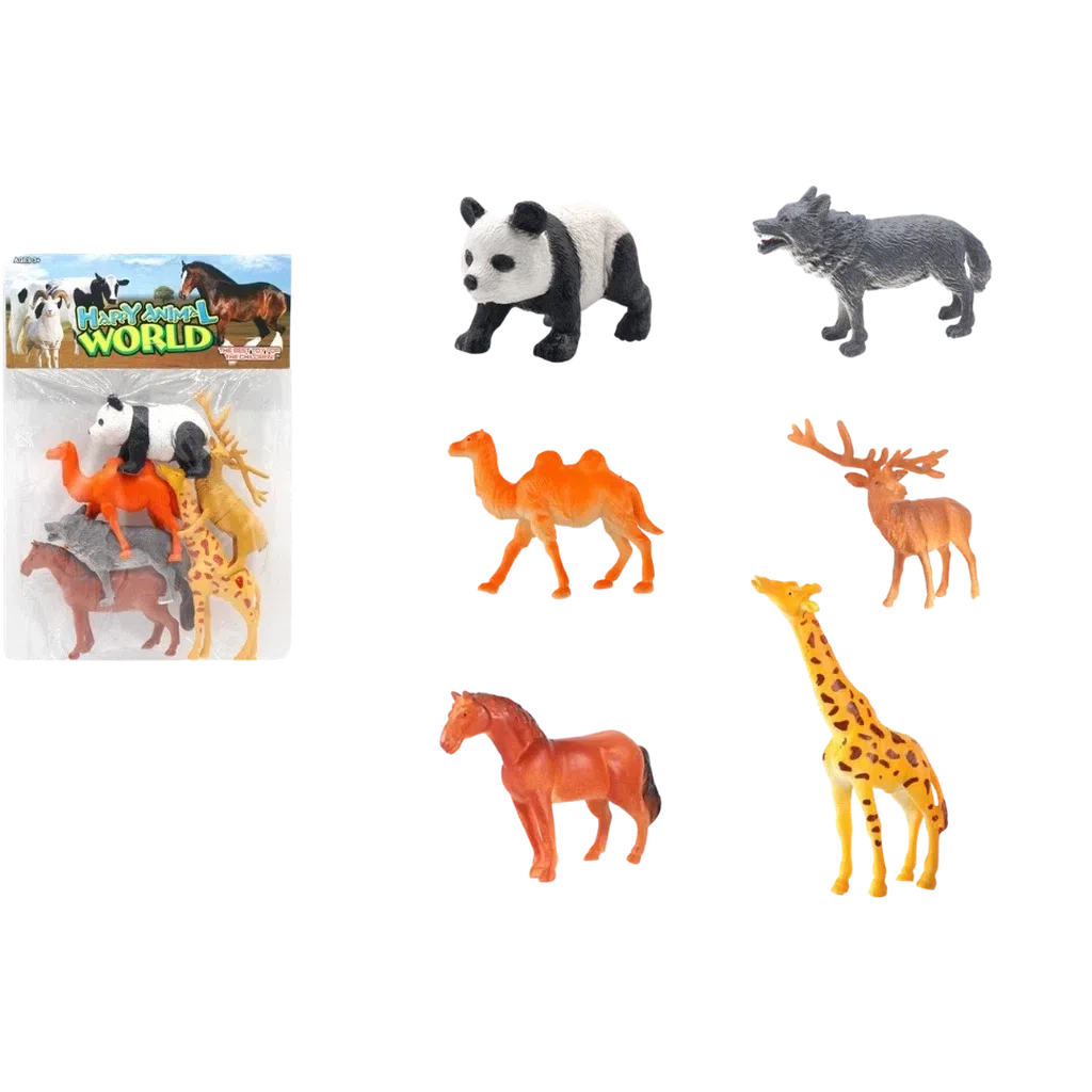 Animal Toy Series Pvc Bag -Q301-6-Common Toys-Other-Star Light Kuwait