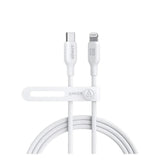 كابل أنكر 542 من USB-C إلى Lightning (مصنوع من مواد حيوية) (0.9 متر/3 قدم) - أبيض