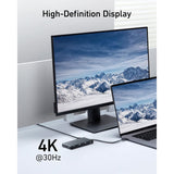 موزع أنكر 552 ذو 9 منافذ USB-C - أسود
