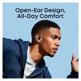 Anker Soundcore AeroFit 2 Wireless Earbuds AI Assistant - Open-Ear / Bluetooth / Black