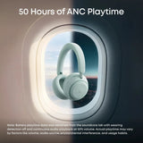 Anker Soundcore Space 2 Noise Cancelling Headphones for All-Day Wear - Seafoam Green