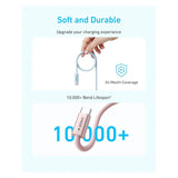 Anker Zolo USB-C to USB-C Braided Cable - 240W / 1.8 Meter / White