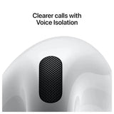 Apple AirPods 4 With ANC Earbuds - USB-C / Bluetooth 5.3 / White