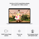 Apple MacBook Air - 13.6" / M5 / 10-Core CPU / 8-Core GPU / 16GB RAM / 512GB SSD / Arb/Eng / Silver / 1YW (Z1L000184)