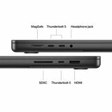 Apple MacBook Pro - 16.2" Standard Glass / M5 Max / 18-Core CPU / 40-Core GPU / 48GB RAM / 2TB SSD / Arb/Eng / Space Black / 1YW (Z1N1000ZN)
