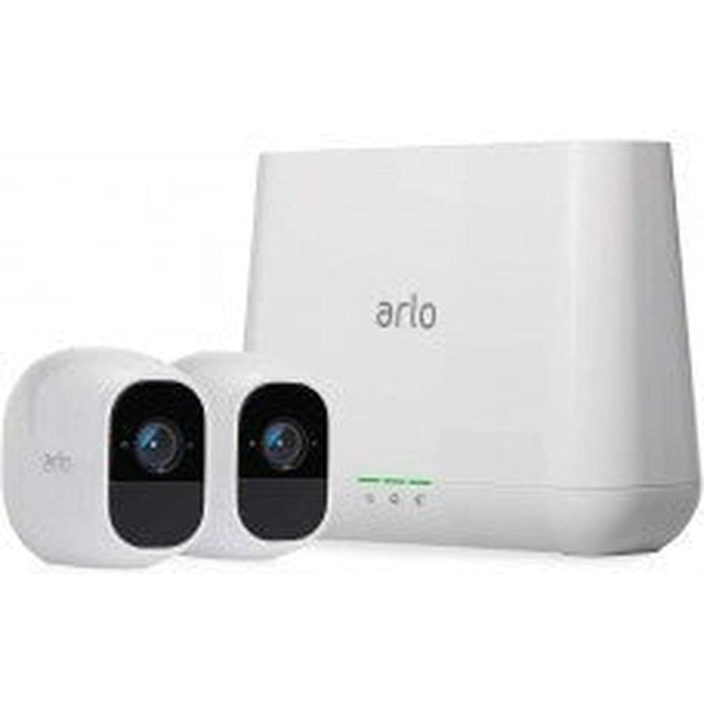 Arlo Pro2 Full Hd , 2 Cameras Plus Base Vms4230P-100Eus-Camera-Arlo-Star Light Kuwait