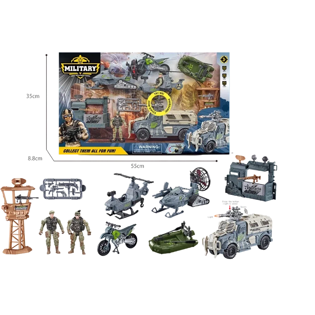 Army Toy Series Window Box-F8-1A-Common Toys-Other-Star Light Kuwait