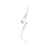 كابل بيانات وشحن سريع USB-C من أسبور A102 - 3 أمبير / 1 متر / أبيض
