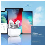 سماعات أسبور A619 إيربودز برو - بلوتوث / مدى 10 أمتار / أبيض