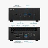 جهاز كمبيوتر Asus Expert Center PN64-B Barebone Mini PC |الجيل الثاني عشر| معالج Intel Core i7