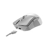 ASUS P711 ROG Gladius III Wireless AimPoint Gaming Mouse, White