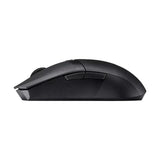 Asus TUF M4 12K DPI Optical Sensor, 6 Programmable Buttons Wireless/Bluetooth Gaming Mouse - Black