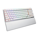 لوحة مفاتيح الألعاب الميكانيكية اللاسلكية Asus X901 Rog Strix Scope II 96، بمفاتيح NX Snow، وأحرف خطية محسّنة (عربية) - أبيض