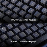 Asus X902 Rog Strix Scope II 96 RX Wireless Optical Mechanical Gaming Keyboard Rog RX Blue Switch Clicky And Speedy (Arabic) - Black