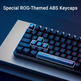 Asus X902 Rog Strix Scope II 96 RX Wireless Optical Mechanical Gaming Keyboard Rog RX Blue Switch Clicky And Speedy (Arabic) - Black
