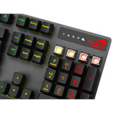 Asus XA05 ROG Strix Scope RX RED Optical Mechanical Switch RGB Wired Gaming Keyboard, Arabic, Black