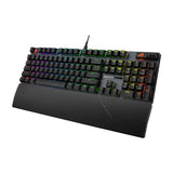Asus XA14 Rog Strix Scope II Wired Optical Mechanical Gaming Keyboard NX Snow V2 Switch Refined Linear (Arabic) - Black