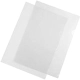 Atlas L Shape Clear Folders 12 Pcs/Pkt-Filiing Accessories-Atlas-Star Light Kuwait