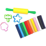 Atlas Modeling Clay - Set Of 12 Color With 4 Cutters-Clay Modelling-Atlas-Star Light Kuwait