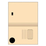 مجلد ذري، كل علبة تحتوي على 25 قطعة