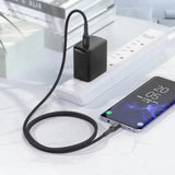 Aukey Kevlar Core Usb-C To C 1.2M Cable - Black-Cable-Aukey-Star Light Kuwait