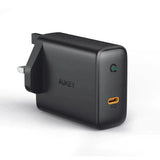 Aukey Pa-D4 Bk 60W Pd Wall Charger With Gan Power Tech With C To C Cable-Adapter-Aukey-Star Light Kuwait