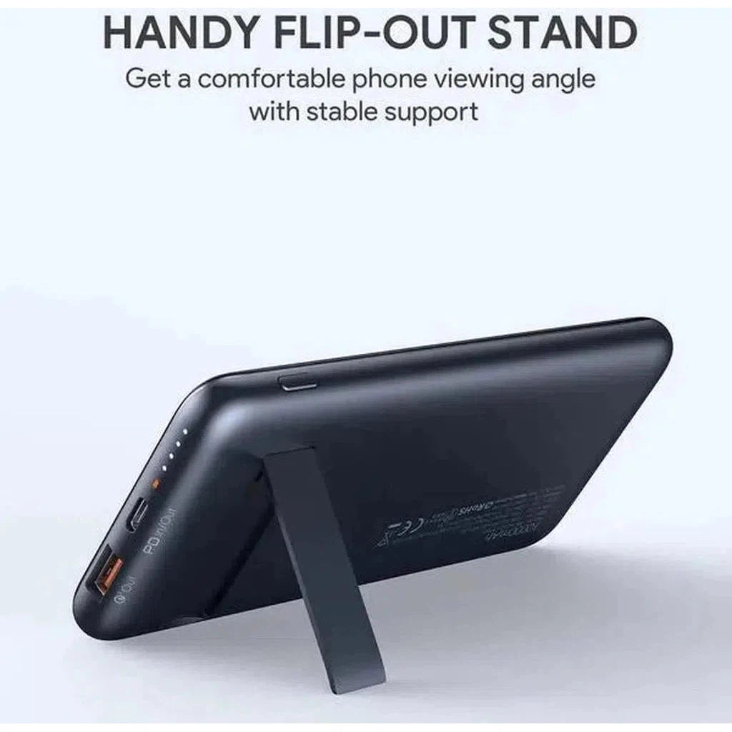 Aukey Pb-Wl02 10,000Mah Wireless Charging Power Bank - Black-Power Banks-Aukey-Star Light Kuwait