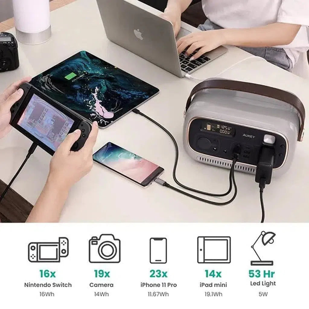 Aukey Power Studio 300 Ps-Re03-Adapter-Aukey-Star Light Kuwait