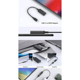 Aukey Usb-C To Hdmi Adapter-Cable-Aukey-Star Light Kuwait