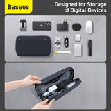 BASEUS BASICS SERIES DIGITAL DEVICE STORAGE BAG (S) DARK GREY