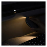 مصباح قراءة للسيارة من Baseus - 400 مللي أمبير / منفذ Micro-USB / أسود - CRYDD01-01