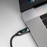 كابل Baseus CATSK-C01 USB-C - USB-C PD QC بقدرة 100 واط، 5 أمبير، سرعة نقل بيانات 480 ميجابت/ثانية، طول 2 متر - أسود