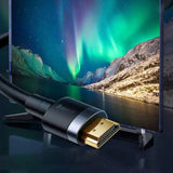 Baseus Cafule 4K HDMI Male To 4K HDMI Male Adapter Cable - 2.0 / 1 Meter / Black