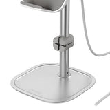 Baseus Desktop Wireless Charger Holder/Stand for Smartphone/Tablet (Youth Holder, Silver)