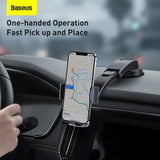 Baseus Easy Control Clamp Car Mount Holder (A Set) - Black