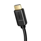 كابل محول HDMI إلى HDMI من سلسلة Baseus عالية الوضوح - 3 أمتار / أسود