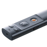 Baseus Orange Dot Wireless Presenter - RF2.4G Hz / 100m / Grey