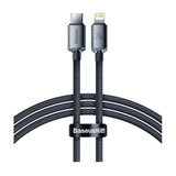 كابل Baseus USB-C إلى Lightning بطول مترين وقوة 20 واط - CAJY000301